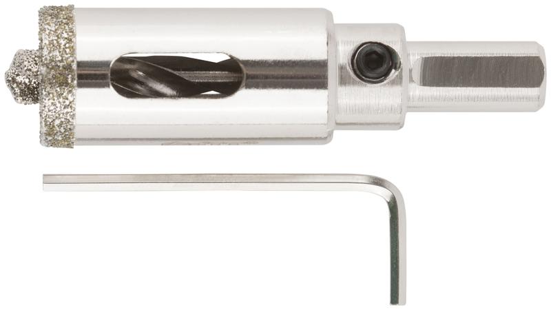  Коронка кольцевая алмазная по керамограниту камню и кафелю 20х70мм с центровочным сверлом FIT 16208 фото в каталоге от BTSprom.by