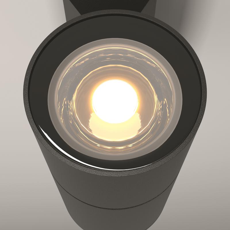  Светильник Bowery 1х50Вт GU10 IP54 бра настен. Maytoni O574WL-01B фото в каталоге от BTSprom.by