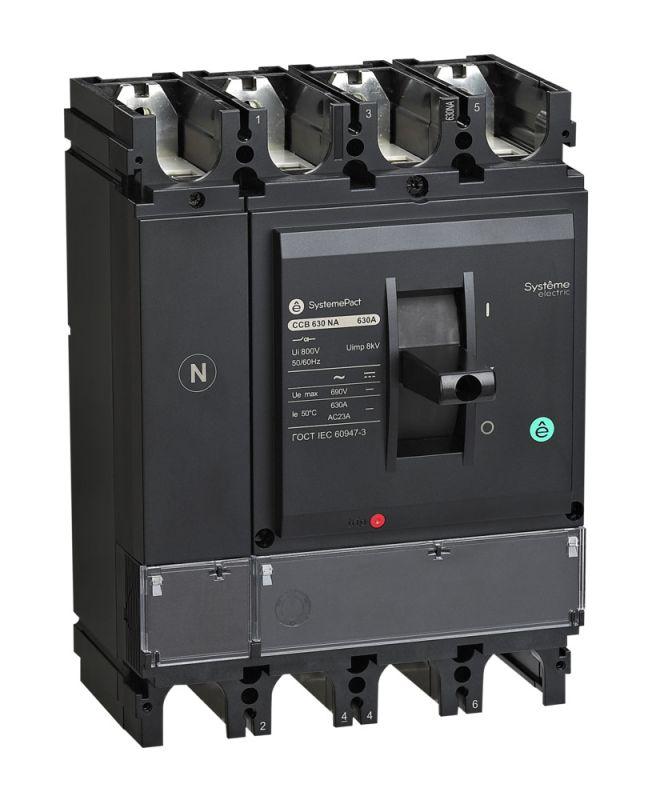 выключатель-разъединитель 4п 630а na spc630 se spc630630na4df от BTSprom.by