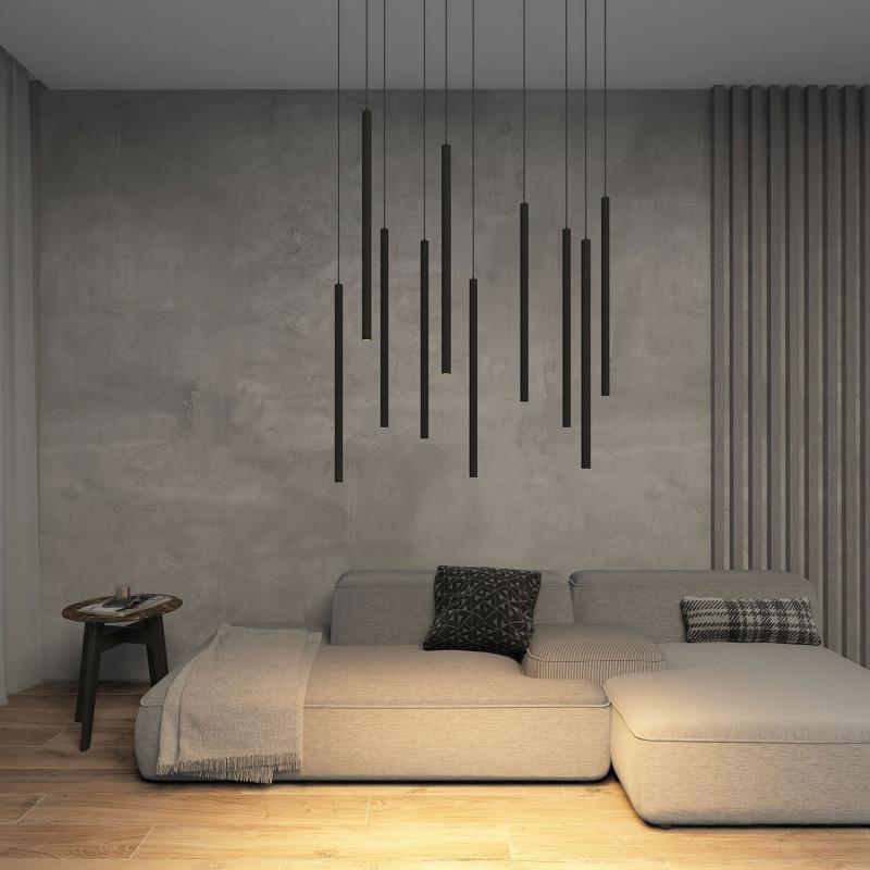  Светильник 5Вт 3000К IP20 подвесной со встроен. светодиодом алюм. черн. DENKIRS 680443 фото в каталоге от BTSprom.by