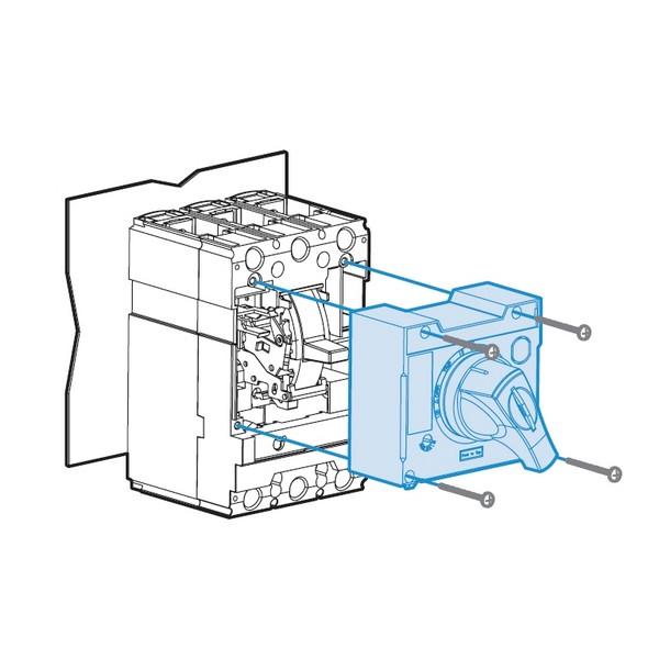 рукоятка поворотная dh3-s ts630 ls electric 83111173801 от BTSprom.by
