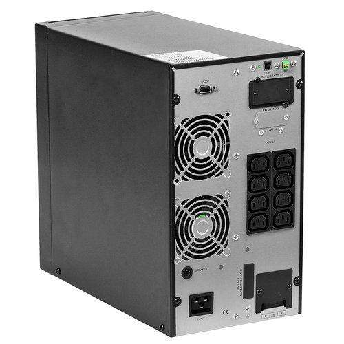  Источник бесперебойного питания Online 2000 LCD двойного преобразования 2000В.А 1800Вт 8шт IEC320 С13 с резервным питанием USB RS232 слот SNMP разъем EPO батарея 12В 9А.ч 4шт POWERMAN 1000678017 фото в каталоге от BTSprom.by