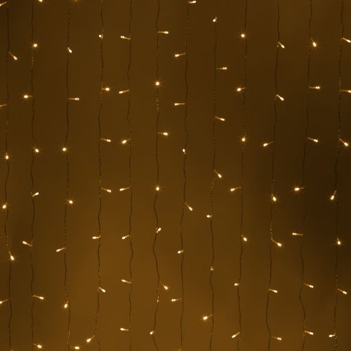  Гирлянда светодиодная "Занавес" 3х2м 240LED тепл. бел. 220В Holiday INZL-01W Intro Б0060437 фото в каталоге от BTSprom.by