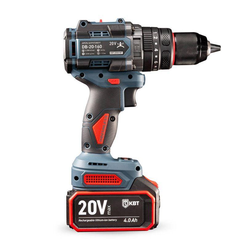  Дрель-шуруповерт DB-20-160 ПРОФИ КВТ 104531 фото в каталоге от BTSprom.by