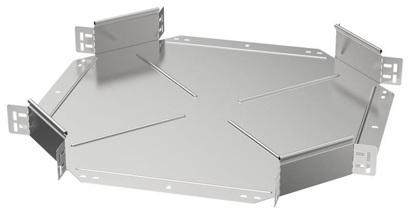 Ответвитель для лотка 100х300 0.8мм ESCA 5 IEK ES5-KR-100-300-08 от BTSprom.by