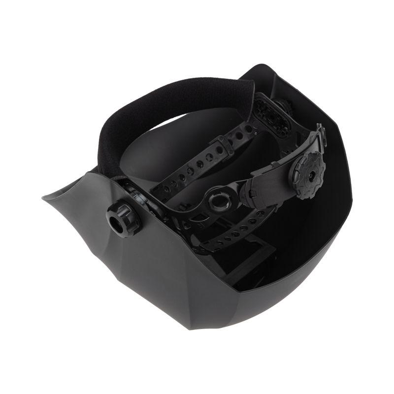  Маска сварщика DIN 9 с черн. минеральным стеклом Kranz KR-16-0798 фото в каталоге от BTSprom.by