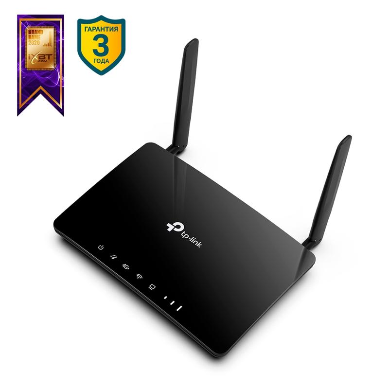 роутер archer mr500 ac1200 двухдиапазонный гигабитный wi-fi с поддержкой 4g+ кат.6 tp-link 1902346 от BTSprom.by