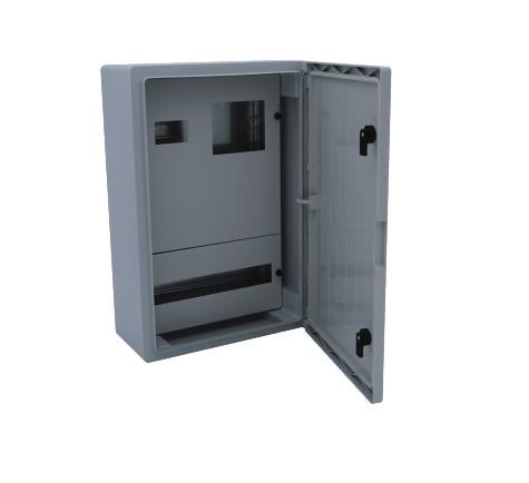корпус щита учетно-распределительного 400х600х200мм навесной глухая дверца пластик cetinkaya pano cp5204 от BTSprom.by