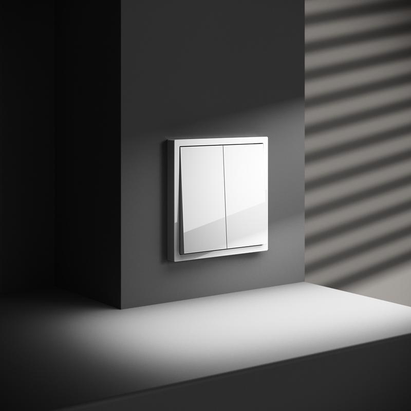  Переключатель проходной 2-кл. СП S70 10А механизм бел. глянцевый Voltum VLS020301 фото в каталоге от BTSprom.by