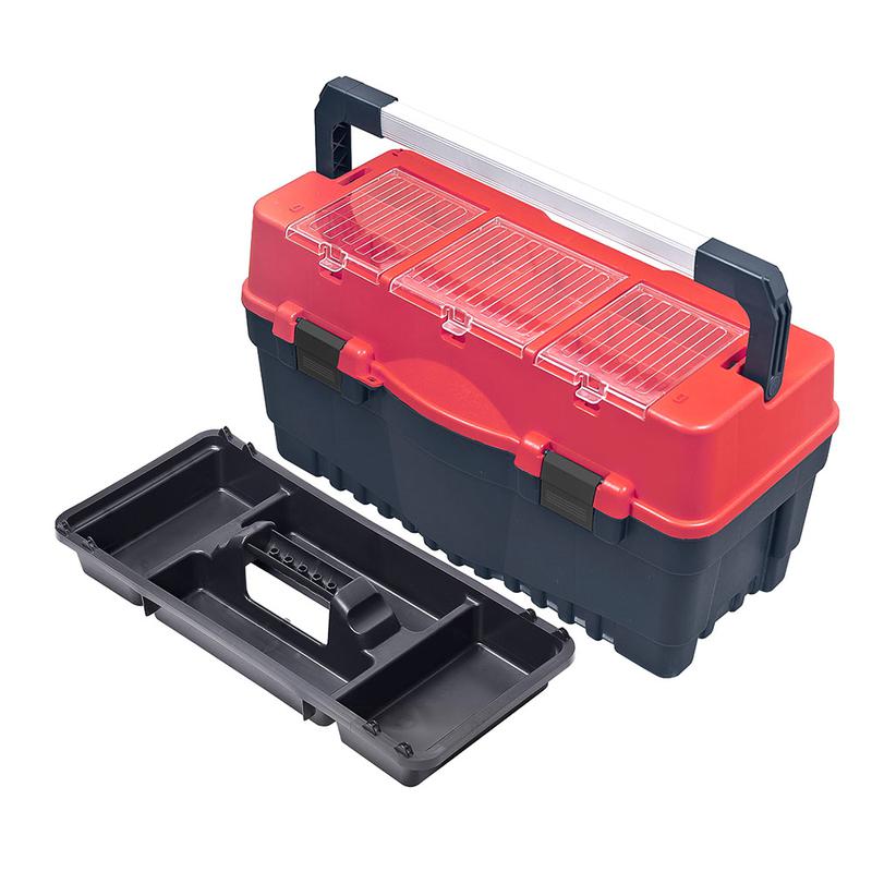 ящик для инструментов 60х29х33см formula carbo 700 s alu красн. patrol 146169 от BTSprom.by