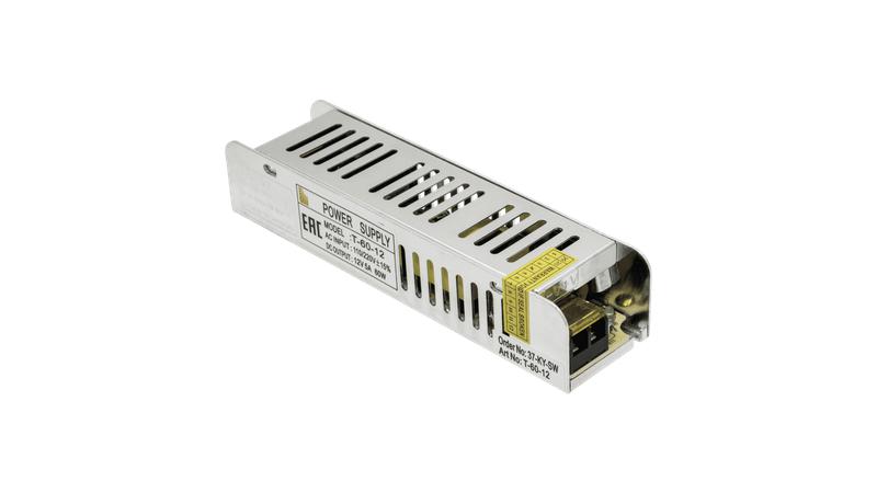 блок питания t-60-12 компактный (узкий) 60вт 12в swg standard 00000000418 от BTSprom.by