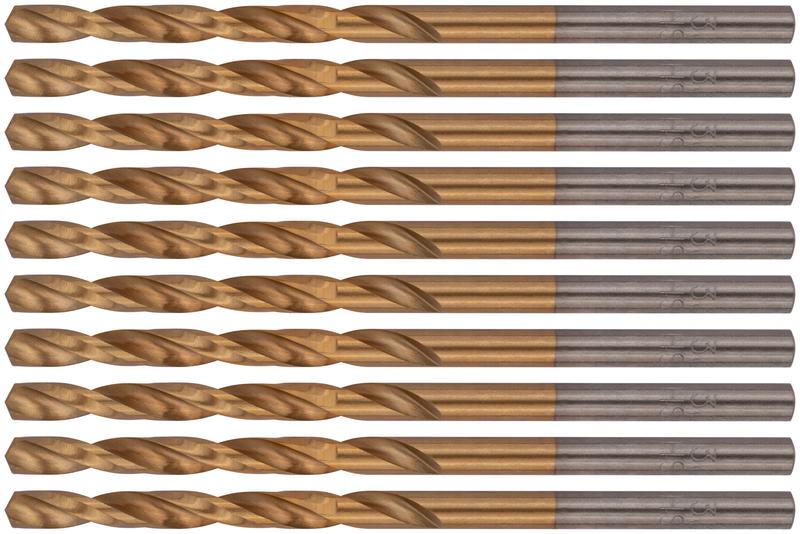  Сверло HSS по металлу титановое покрытие 3.2мм (уп.10шт) FIT 34132 фото в каталоге от BTSprom.by