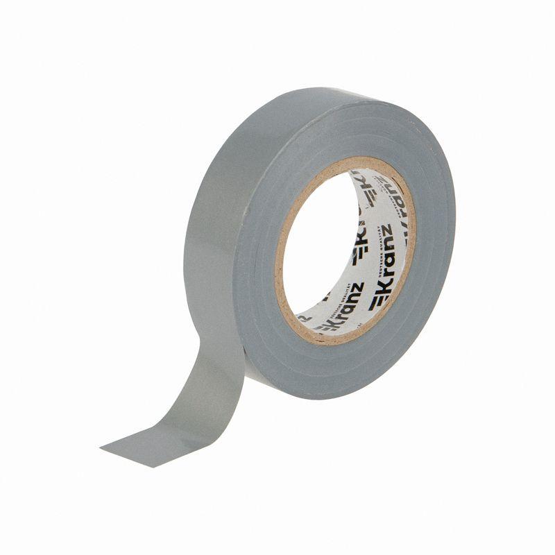  Изолента ПВХ 0.13х19мм 25м сер. Kranz KR-09-2208 фото в каталоге от BTSprom.by
