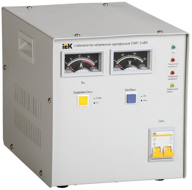 стабилизатор напряжения сни 1/220 3.0ква 1ф iek ivs10-1-03000 от BTSprom.by