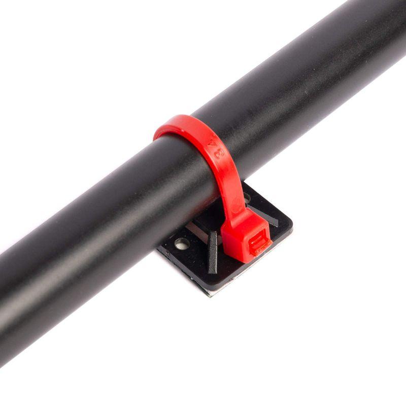  Площадка монтажная ПМС 20х20 черн. (уп.100шт) Fortisflex 63094 фото в каталоге от BTSprom.by