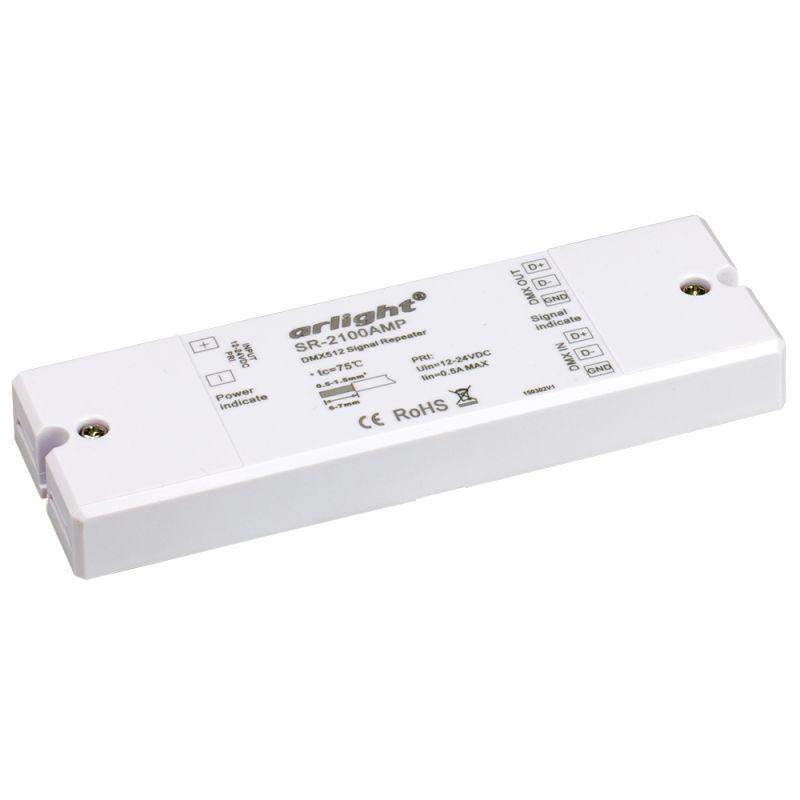 усилитель dmx-сигнала sr-2100amp (12-24в 1ch) (ip20 пластик) arlight 019460 от BTSprom.by