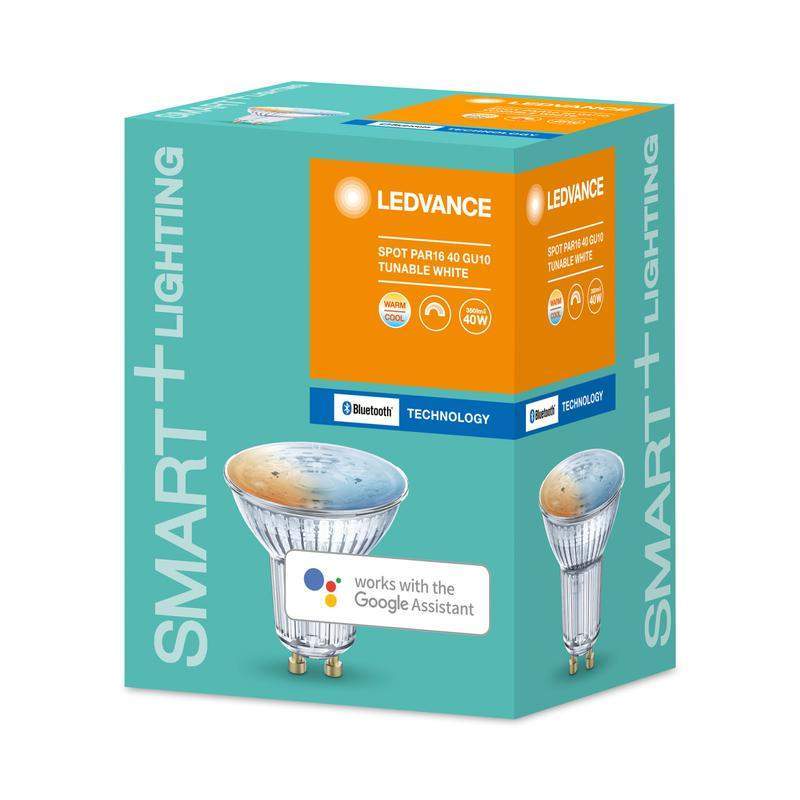 лампа светодиодная smart+ spot gu10 tunable white 5вт 220-240в 45град. gu10 ledvance 4058075208438 от BTSprom.by