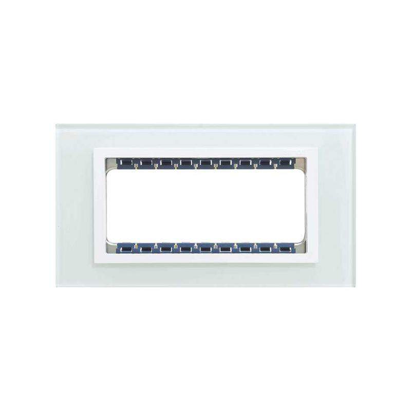 рамка 5мод. simon82 centralizations узкая с суппортом натуральный/бел. стекло simon 82657-60 от BTSprom.by рамка 5мод. simon82 centralizations узкая с суппортом натуральный/бел. стекло simon 82657-60 от BTSprom.by