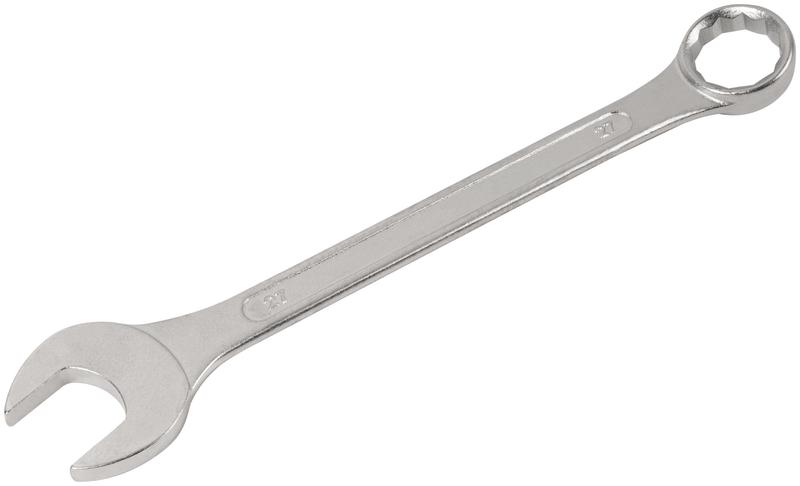  Ключ комбинированный "Хард" хромированное покрытие 27мм FIT 63157 фото в каталоге от BTSprom.by