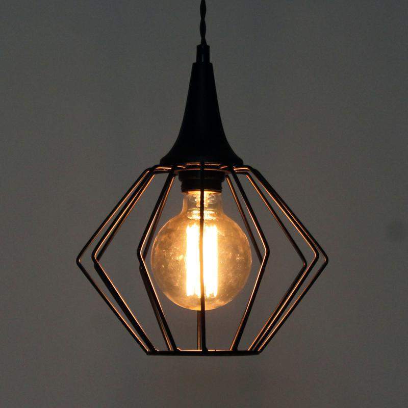  Светильник НСБ 01-60-142 "Форма" 211 E27 лофт-кантри (плафон Ромб) черн. муар (инд. упак.) Элетех 1005404241 фото в каталоге от BTSprom.by