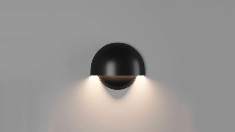 светильник настенный mushroom gw-a818-10-bl-nw 10вт 4000к ip54 черн. designled 00-00004441 от BTSprom.by