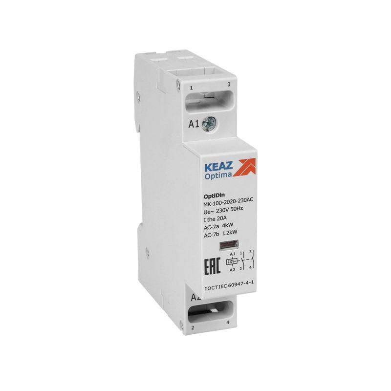 контактор модульный optidin mk-100-2011-230ac кэаз 321131 от BTSprom.by