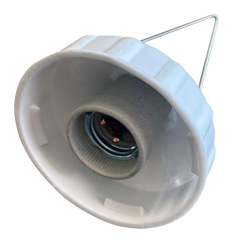  Светильник НСП 03-60 корпус пластик бел. без стекла Элетех 1005550252 фото в каталоге от BTSprom.by