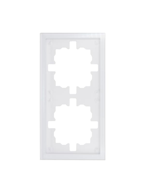 рамка 2-м zima универс. акрил. бел. lezard 704-5480-147 от BTSprom.by