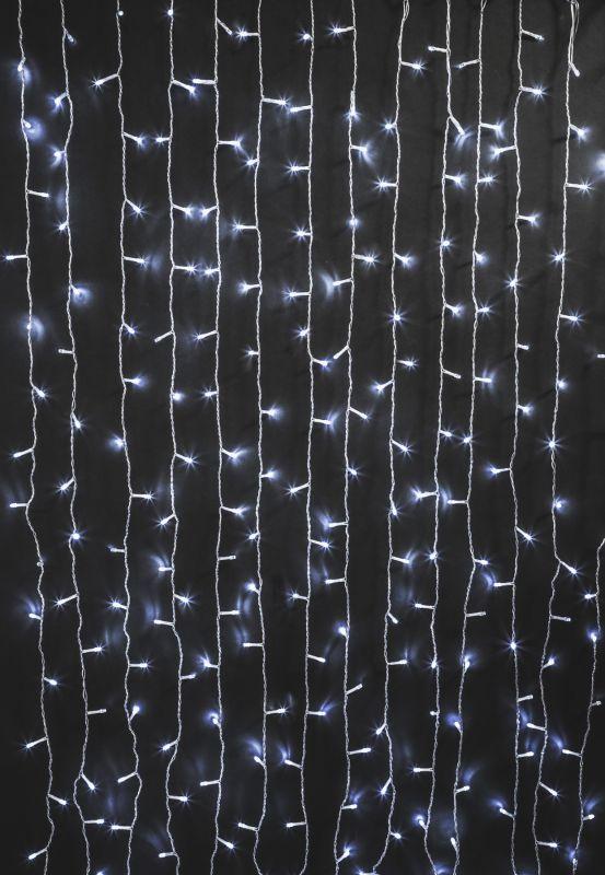  Гирлянда светодиодная "Занавес водопад" 93 709 NGF-C01-06 1.3х1.4м 252LED CW IP20 TR Navigator 93709 фото в каталоге от BTSprom.by