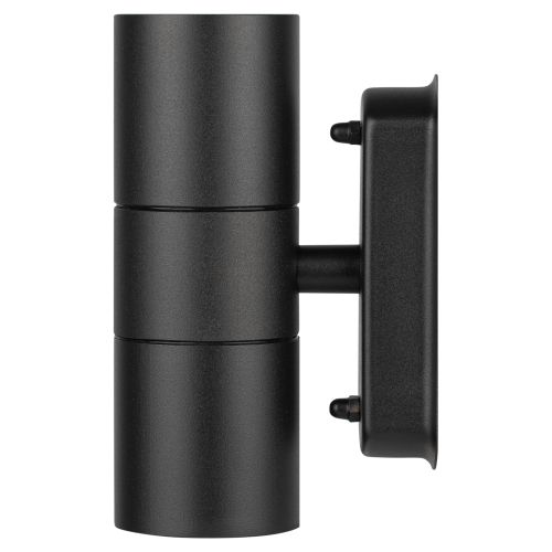  Светильник WL28 BK декор. подсветка MAX35W 2хGU10 IP54 черн. ЭРА Б0034634 фото в каталоге от BTSprom.by