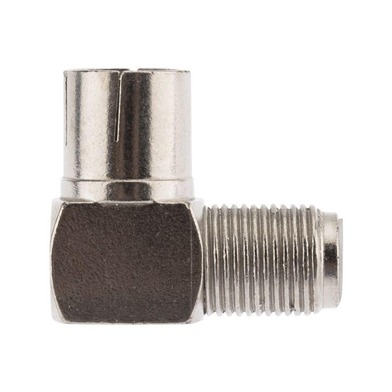  Переход гнездо F - гнездо TV угловой (уп.5шт) PROCONNECT 05-4312-4-9 фото в каталоге от BTSprom.by