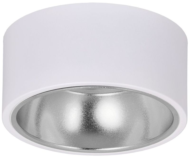 светильник 4017 накладной потолочный под лампу gx53 бел./хром iek lt-upb0-4017-gx53-1-k54 от BTSprom.by