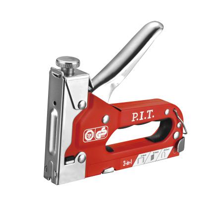 степлер механический hstg01-s002 (скоба 4-14мм скоба u 10-12мм гвозди 10-14мм тип 140) p.i.t. hstg01-s002 от BTSprom.by