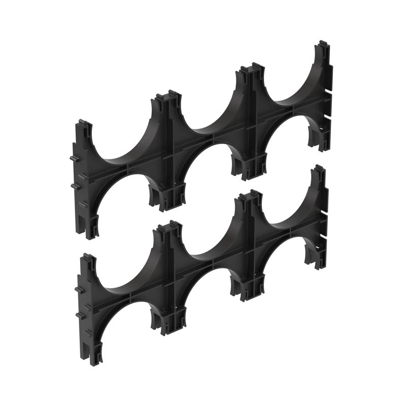  Держатель расстояния (кластер) тройной d110мм для двустенных труб с фиксацией DKC 025113M фото в каталоге от BTSprom.by