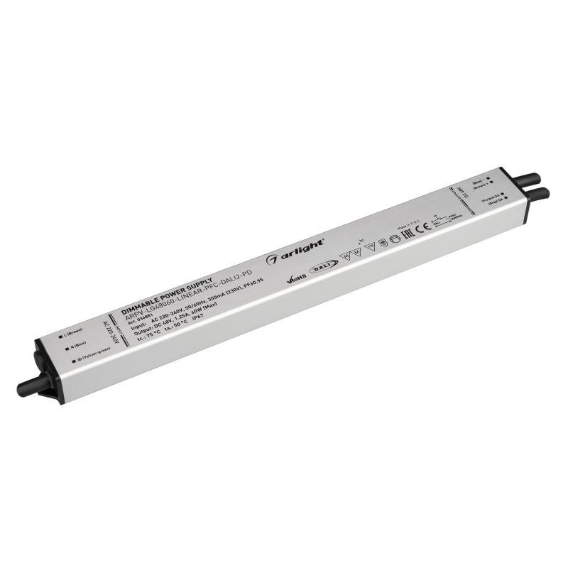 блок питания arpv-lg48060-linear-pfc-dali2-pd 48в 1.25а 60вт ip67 металл arlight 034881 от BTSprom.by