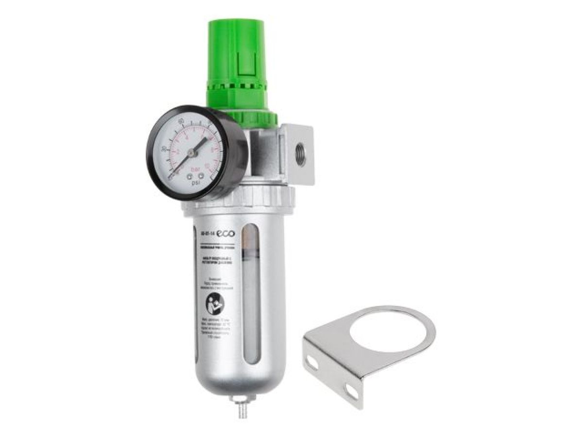  Фильтр воздушный ECO с регулятором давления (1/4") AU-01-14 фото в каталоге от BTSprom.by