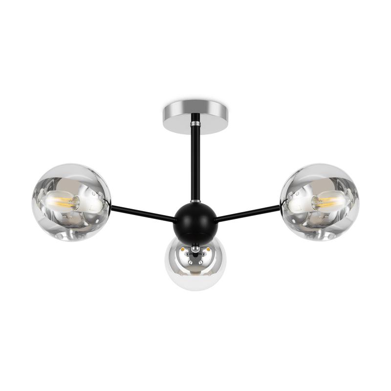  Светильник Sonnet 40Вт E14х3 IP20 подвесной Freya FR5271PL-03B фото в каталоге от BTSprom.by