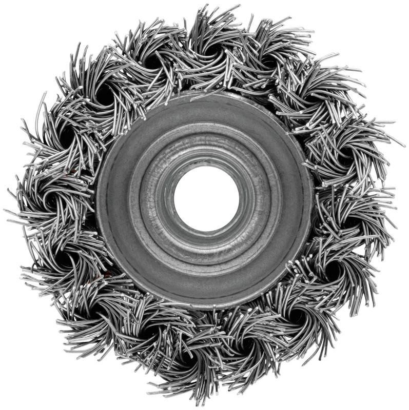  Корщетка-чашка гайка М14 стальная витая проволока 65мм блистер КУРС 39096 фото в каталоге от BTSprom.by