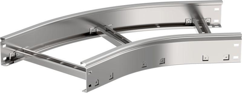 Угол для лотка 45град. 300х100 R300 LESTA IEK CPG04-4-45-100-300 от BTSprom.by