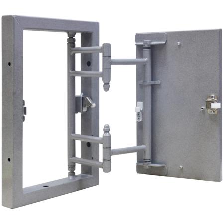 люк ревизионный d ceramo steel 400х400мм скрыт. монтаж окрашен. сталь evecs d4040 ceramo steel от BTSprom.by