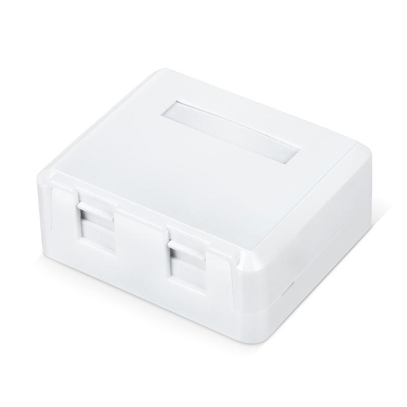корпус настенной розетки wr-mb-2 для установки 2-х вставок типа keystone jack бел. wrline 505220 от BTSprom.by