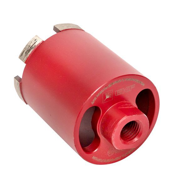  Коронка алмазная для дрелей с микроударом (верхнее пылеудаление) Micro Hit Laser M16 Professional DCH-68MHS EKF dch-68-mhs-m16 фото в каталоге от BTSprom.by