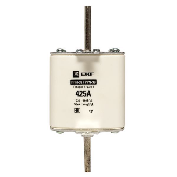  Вставка плавкая ППН-39 630/425А габарит 3 PROxima EKF fus-39/630/425 фото в каталоге от BTSprom.by