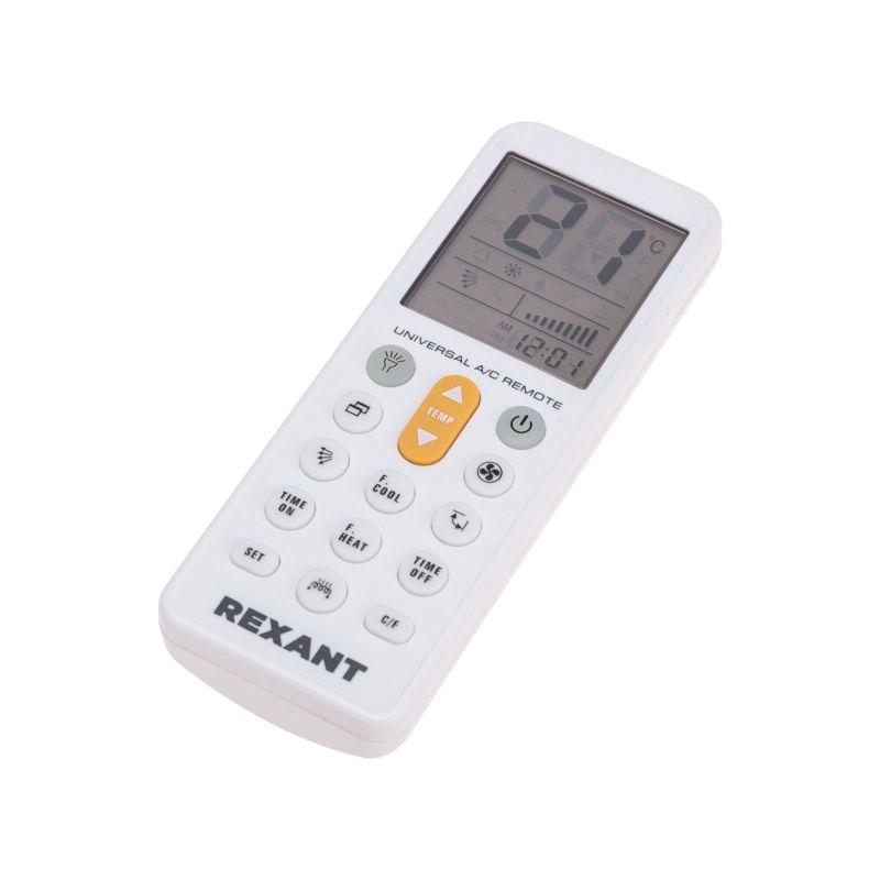  Пульт универсальный для кондиционеров (RX-102AII) Rexant 38-0105 фото в каталоге от BTSprom.by