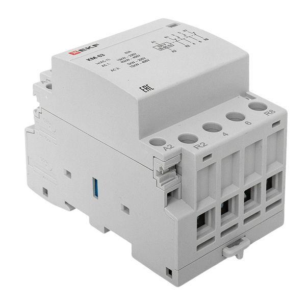  Контактор модульный КМ 63А 2NО+2NC (3 мод.) PROxima EKF km-3-63-22 фото в каталоге от BTSprom.by