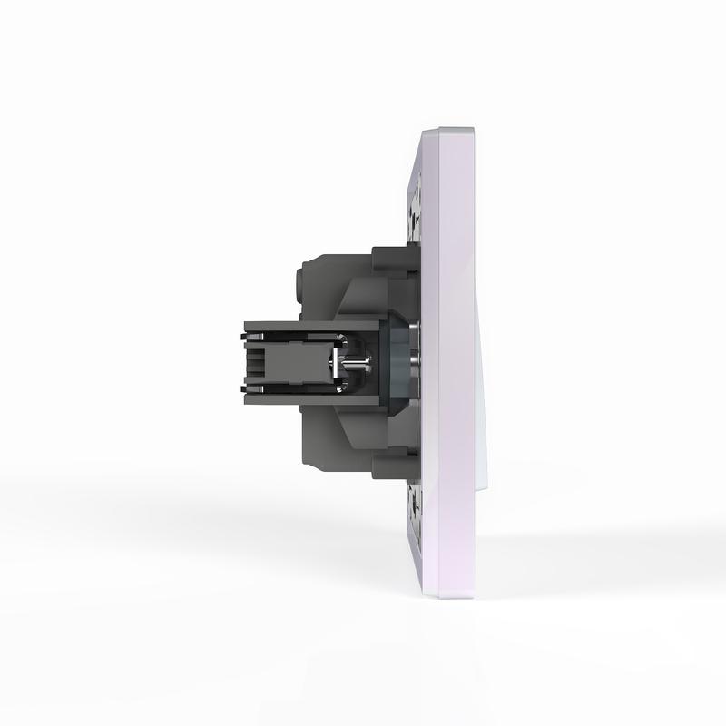  Переключатель перекрестный 1-кл. СП Pixel IP20 механизм перламутр. TOKOV ELECTRIC TKE-PX-P1R-C04 фото в каталоге от BTSprom.by