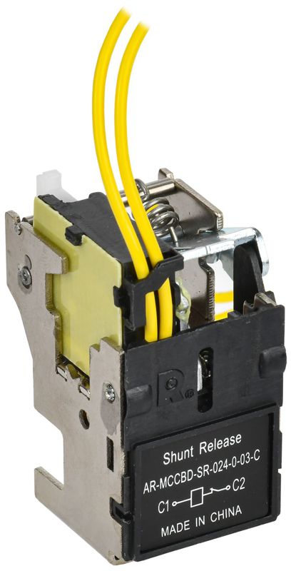 расцепитель независимый левый 24в dc mccb типоразмер g; h; i armat iek ar-mccbd-sr-024-0-05-c от BTSprom.by