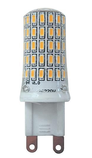 лампа светодиодная pled-g9 7вт капсульная 2700к тепл. бел. g9 400лм 220в jazzway 1039064b от BTSprom.by