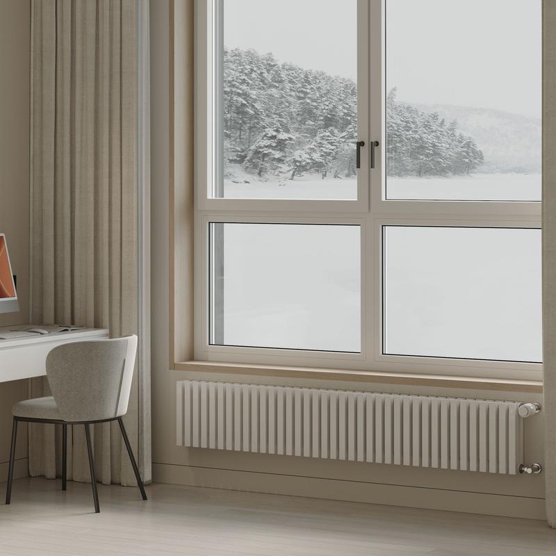  Радиатор дизайн Shift Q30 VC2030 26 секц. RAL9016 Royal Thermo НС-1631282 фото в каталоге от BTSprom.by