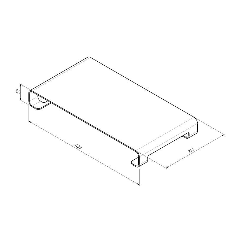  Подставка для ноутбука/монитора черн. Rexant 38-0661 фото в каталоге от BTSprom.by